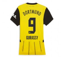 Borussia Dortmund Serhou Guirassy #9 Koszulka Podstawowa damskie 2024-25 Krótki Rękaw